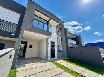 dbd63d4fd2f8b6651ff70e4f1a8de8620b34a49a · Sobrado em condomínio fechado, com 3 dorm. à venda, 128m² por R$799.000 - Costeira - SJP/PR
