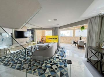 Apartamento · 200m² · 3 Quartos · 3 Vagas · Cobertura à Venda no Rudge Ramos – São Bernardo do Campo | 3 Suítes, 185m², Varanda Gourmet e Alto P