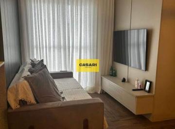 Apartamento · 56m² · 2 Quartos · 1 Vaga · Apartamento completo, 2 quartos, varanda gourmet, 1 vaga coberta, 56m2, Rudge Ramos - Sbc