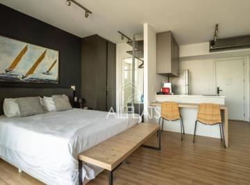 Quarto integrado · Apartamento com 1 quarto para alugar, 45 m² - Itaim Bibi - São Paulo/SP