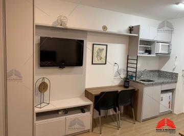 Apartamento · 19m² · 1 Quarto · Apartamento para locação Brás com 19 m2, 1 quarto, sala cozinha e banheiro. Novo mobiliado. Condomín