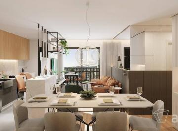 Apartamento · 59m² · 2 Quartos · 1 Vaga · Apartamentos à venda em Tingui, Curitiba | 2 quartos com 59 m²