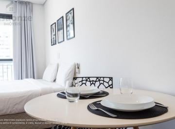 Foto 01 · Apartamento de 49m² à Venda no Condomínio Downtown Genebra, São Paulo.