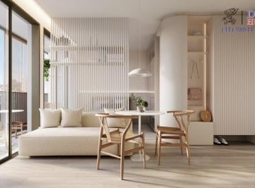 Living · Apartamento de 32.67m² no bairro Mercês, com 1 quarto e 1 banheiro