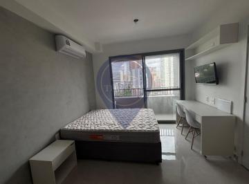 Foto 01 · Studio de Luxo na Vila Olímpia, São Paulo-SP: 1 quarto, 1 suíte, 1 sala, 1 banheiro, 25m² de puro co