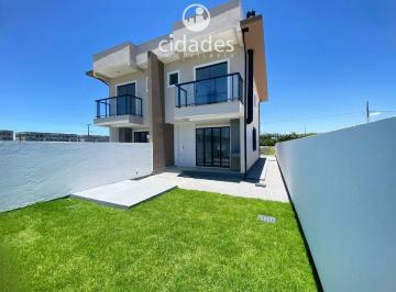 Casa · 123m² · 3 Quartos · 1 Vaga · CASA 1- 3 DORM. Sobrado Residencial com 3 Quartos + Suíte em Frente | Forquilhas, São José/SC