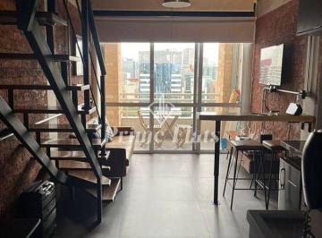 Apartamento · 40m² · 1 Quarto · 1 Vaga · Apartamento em Cidade Monções, São Paulo/SP de 40m² 1 quartos para locação R$ 7.500,00/mes