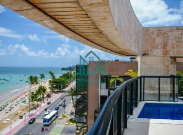 Apartamento · 605m² · 4 Quartos · 6 Vagas · Cobertura Duplex à beira-mar da Praia de Ponta Verde com 605m², 4 Quartos e Piscina Privativa à vend