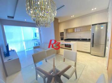 b28a3e2bedc4a2da5233826a7b8438b1058f08fb · Apartamento com 1 dormitório para alugar, 45 m² por R$ 6.000,00/mês - Boqueirão - Santos/SP
