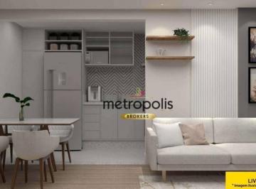 SALA  2 · Apartamento à venda, 46 m² por R$ 402.500,00 - Utinga - Santo André/SP