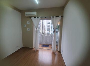Apartamento de 1 quarto, Santos · Sala Living com Varanda no Gonzaga