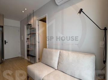 Foto 08 · Apartamento studio para alugar em Moema São Paulo-SP, Jardim das Acácias: 1 quarto, 1 sala, 1 banhei