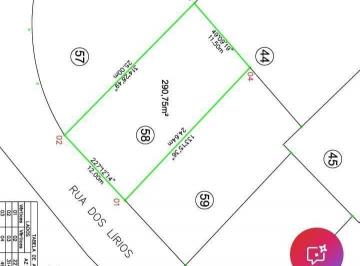 Terreno · 290m² · Excelente Terreno à Venda – Antigo Condomínio Atibaia Belvedere