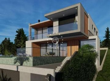 Casa · 380m² · 4 Quartos · 2 Vagas · Casa moderna, piscina de borda infinita e 4 quartos em Santo Amaro da Imperatriz