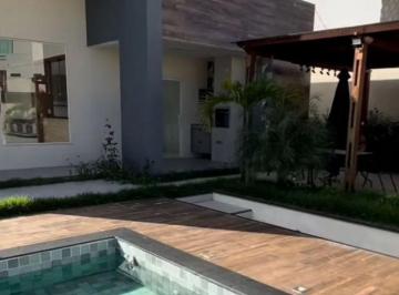 Casa de 3 quartos, Lauro de Freitas · Casa Nova, Recém Entregue, 3 suítes, Piscina, à venda em Condomínio, Lauro de Freitas