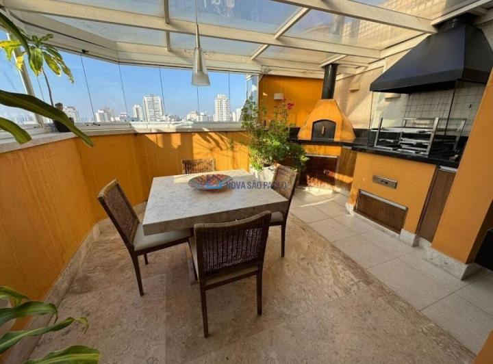 Foto do imóvel - Cobertura duplex com 225m², vista espetacular na Chácara Inglesa