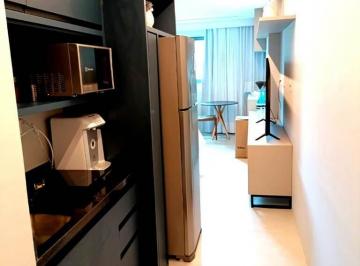 Apartamento · 30m² · 1 Quarto · 1 Vaga · Apartamento Studio de Luxo Vista Mar - Art Studio Open Spaces - Armação, Salvador