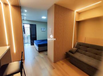 Apartamento · 36m² · 1 Quarto · 1 Vaga · Flat à venda no Centro em São Vicente.