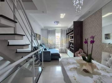 Casa · 180m² · 2 Quartos · 2 Vagas · Sobrado com 2 Dormitórios para Comprar, 180m² - Utinga, Santo André/SP.