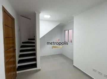 Sala · Cobertura com 2 dormitórios à venda, 78 m² por R$ 380.000,00 - Parque Oratório - Santo André/SP