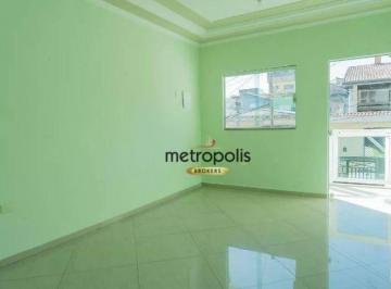 Sala · Sobrado com 2 dormitórios à venda, 122 m² por R$ 550.000,00 - Vila Humaitá - Santo André/SP