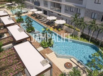 Apartamento · 57m² · 2 Quartos · 1 Vaga · Apartamento de 2 quartos a 1 quadra do mar em Ponta de Campina