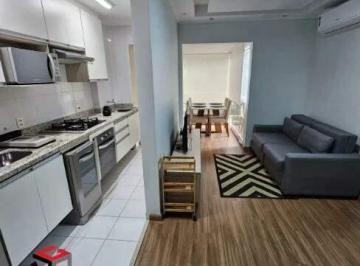 Apartamento · 40m² · 1 Quarto · 1 Vaga · Apartamento Mobiliado 1 Dormitorio no Broolin 40m2