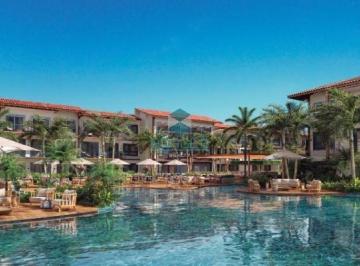 Perspectiva da Piscina e do Deck | Borges Realty · Vila Boulevard Itaparica: Apartamento à venda no Centro de Itaparica-BA, 1 quarto, 39,83m², lazer co