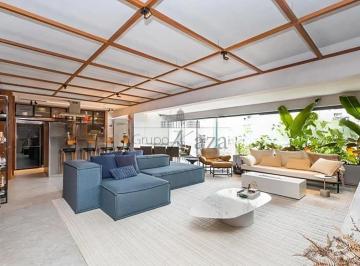 Sala · Apartamento - Pinheiros - 3 Dormitórios - 163m².
