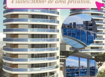 Apartamento de 4 quartos, Manaus · Cobertura com 4 suites de Alto Padrão no Condomínio Bellagio – Adrianópolis, Manaus