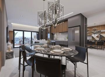 Living e jantar integrados do apartamento de 3 dormitórios do Metropolitan (imagem ilustrativa) · Apartamento com 3 Dormitórios e Living Integrado no Metropolitan