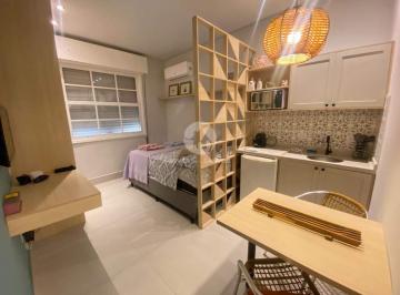 Apartamento · 28m² · 1 Quarto · 1 Vaga · STUDIO REFORMADO E MOBILIADO A VENDA NA PONTA DA PRAIA