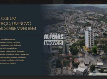 Apartamento · 110m² · 3 Quartos · 2 Vagas · ÁREA PRIVATIVA Á VENDA, 03 QUARTOS, 01 SUÍTE, 02 VAGAS, CENTRO - CONTAGEM/MG (LANÇAMENTO)