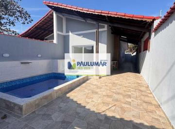 Casa · 104m² · 3 Quartos · 1 Vaga · Casa com 3 quartos, Jussara, Mongaguá - R$ 530 mil, Cod: 833742