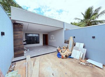 Casa · 105m² · 3 Quartos · 1 Vaga · Casa Nova à Venda na Quadra Arse 142 (1406 Sul) - R$ 470.000,00