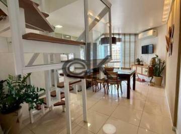 Apartamento · 134m² · 2 Quartos · 2 Vagas · EDK VENDE - LINDA COBERTURA DUPLEX VISTA MAR (2 SUÍTES) - BARRA DA TIJUCA - RJ