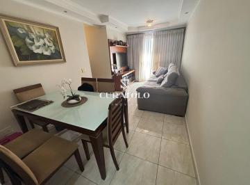 Apartamento · 73m² · 3 Quartos · 1 Vaga · Edifício Ana Sílvia - Apartamento à venda com 73 m², 3 quartos, vaga e varanda no Vila Esperança, Sã