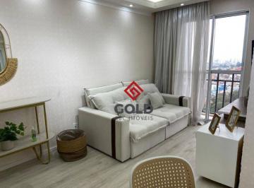 7d44af1e358db9cb2557355fe4a68710be916d98 · Apartamento com 3 dormitórios para alugar, 59 m² por R$ 4.100,00/mês - Parque Erasmo Assunção - Sant