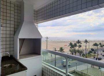 Apartamento · 128m² · 3 Quartos · 1 Vaga · Apartamento em Vila Guilhermina, Praia Grande/SP de 128m² 3 quartos para locação R$ 5.000,00/mes