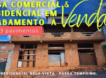 Casa · 308m² · 3 Quartos · 3 Vagas · Casa á venda, Residencial Bela Vista - Passa Tempo/MG.
