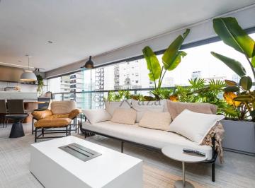 Sala · Apartamento - Pinheiros - 3 Dormitórios - 163m².