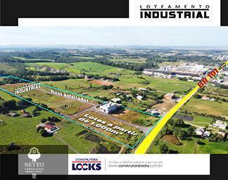 Terreno · 1005m² · LOTEAMENTO INDUSTRIAL - Terreno em Loteamento Industrial no Bairro Quarta Linha – Criciúma/SC