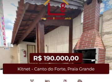 Apartamento de 1 quarto, Praia Grande · Kitnet - Canto do Forte
