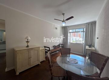 Apartamento · 70m² · 1 Quarto · Apartamento Mobiliado no Gonzaga, Santos - 1 dorm, 70 m², aluguel R$ 3.500