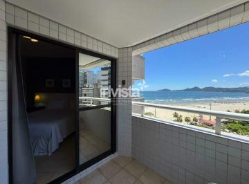 Apartamento · 44m² · 1 Quarto · 1 Vaga · FLAT com VARANDA e VISTA MAR no Boqueirão em Santos 