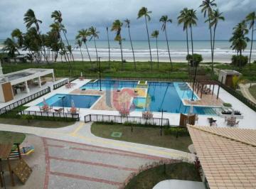 Apartamento · 58m² · 1 Quarto · 1 Vaga · Alugo Apartamento em Condomínio Fechado Pé na Areia