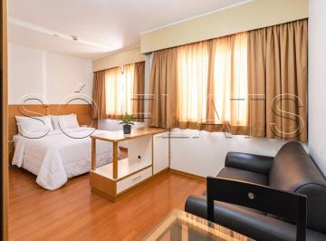 Apartamento · 26m² · 1 Quarto · 1 Vaga · Flat Slaviero Moema disponível para locação com 26m² e 01 vaga de garagem