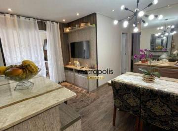 sala · Apartamento com 2 dormitórios à venda, 62 m² por R$ 715.000,00 - Boa Vista - São Caetano do Sul/SP