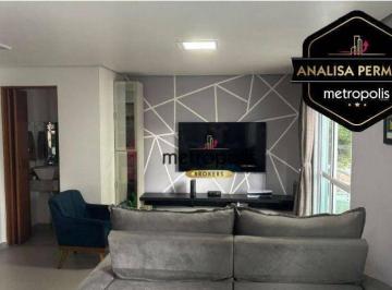 Sala · Sobrado à venda, 128 m² por R$ 850.000,00 - Campestre - Santo André/SP