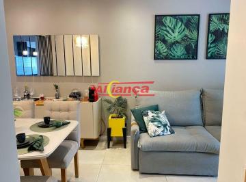 Apartamento · 59m² · 2 Quartos · 1 Vaga · RESIDENCIAL BEM ESTAR GUARULHOS - 2 QUARTOS PORTEIRA FECHADA